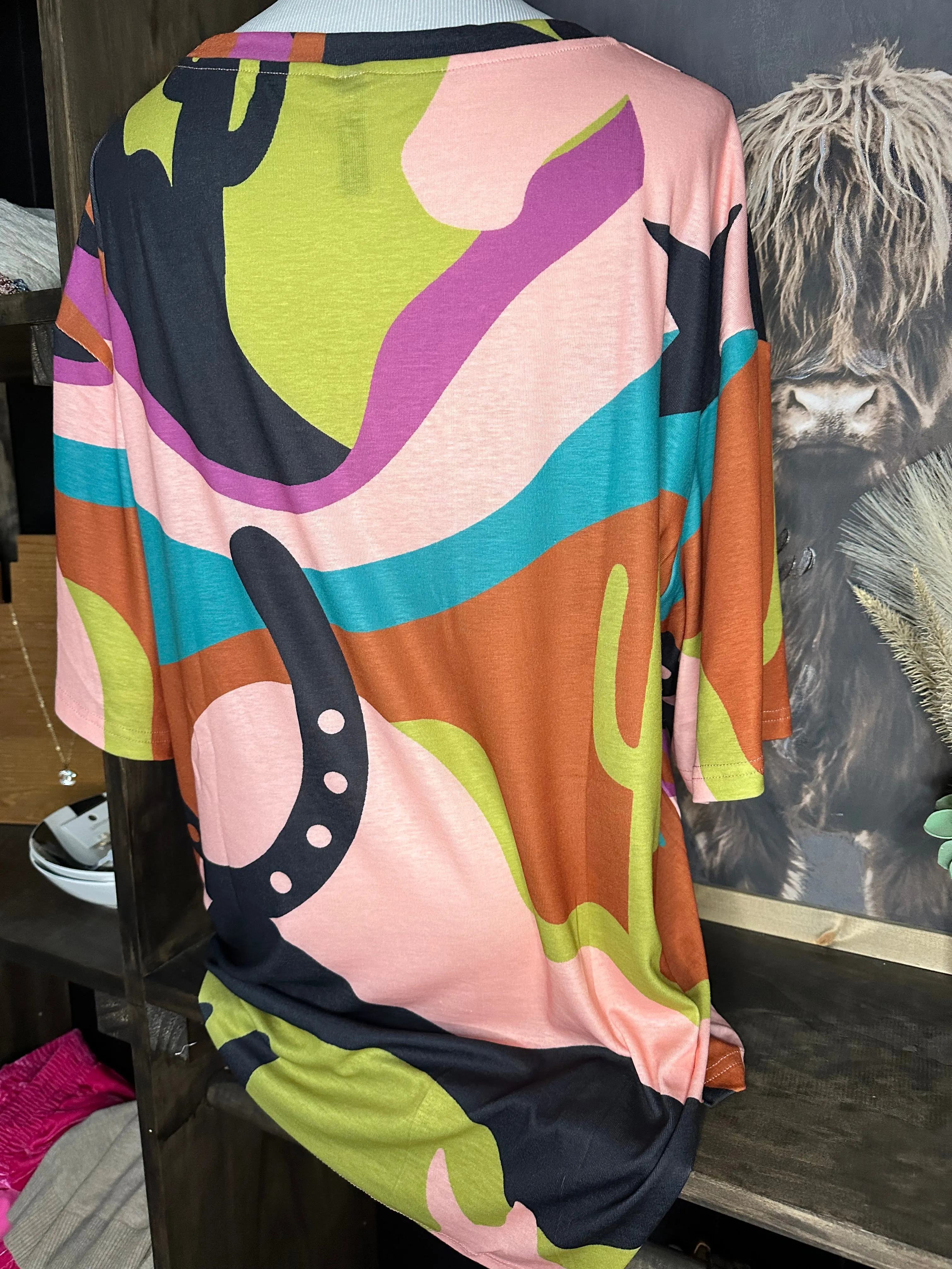 The Neon Cowgirl Top