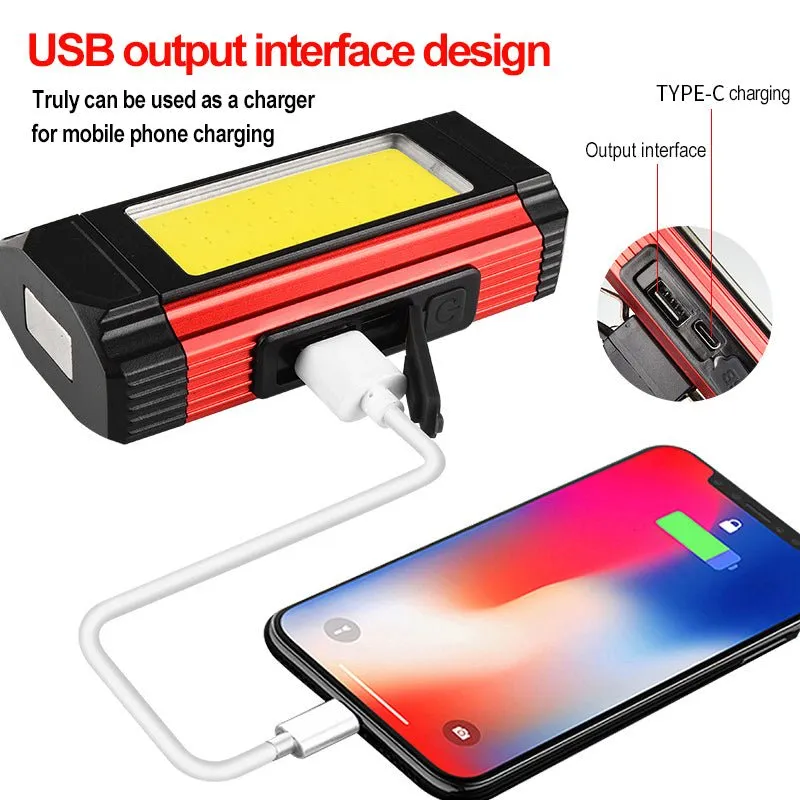 Waterproof USB Rechargeable Bike Front Light