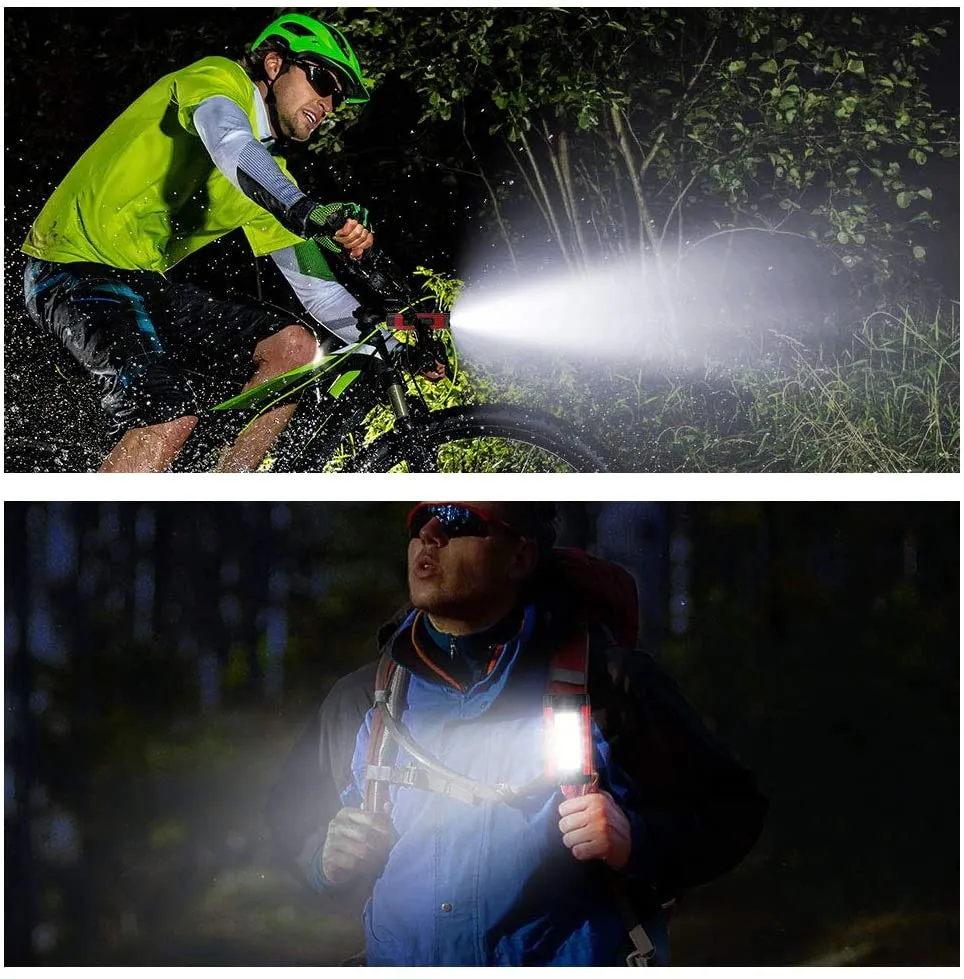 Waterproof USB Rechargeable Bike Front Light