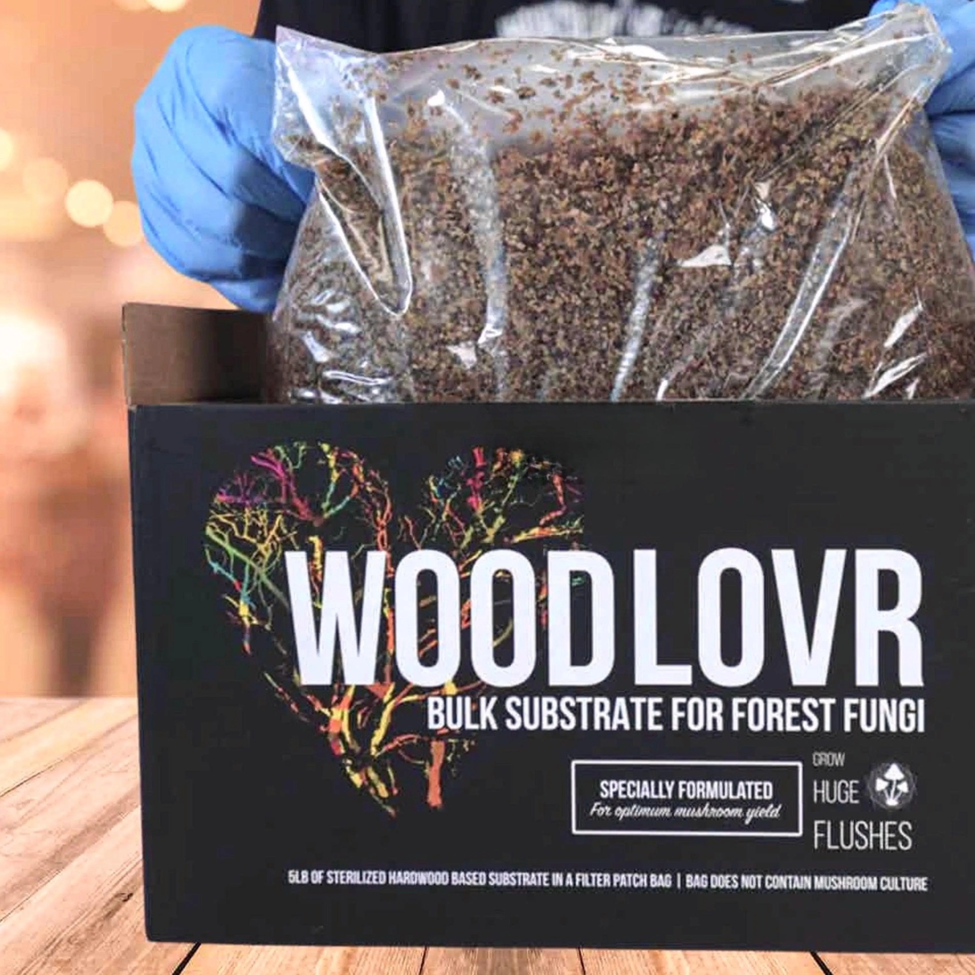 Wholesale | ‘Wood Lovr’ Organic Hardwood Sterile Substrate