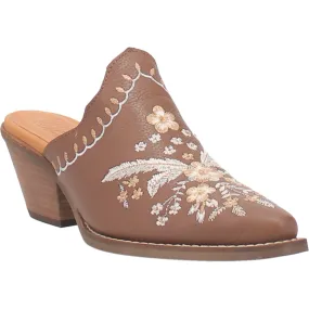 WILDFLOWER LEATHER MULE