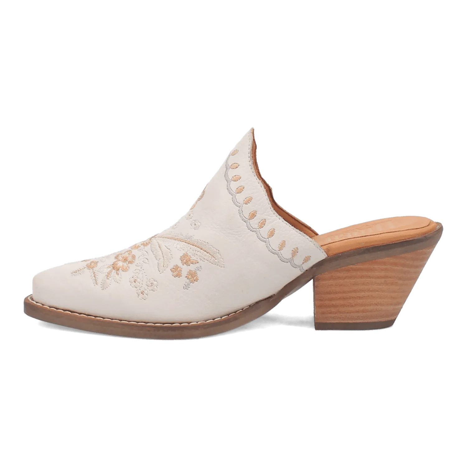 WILDFLOWER LEATHER MULE