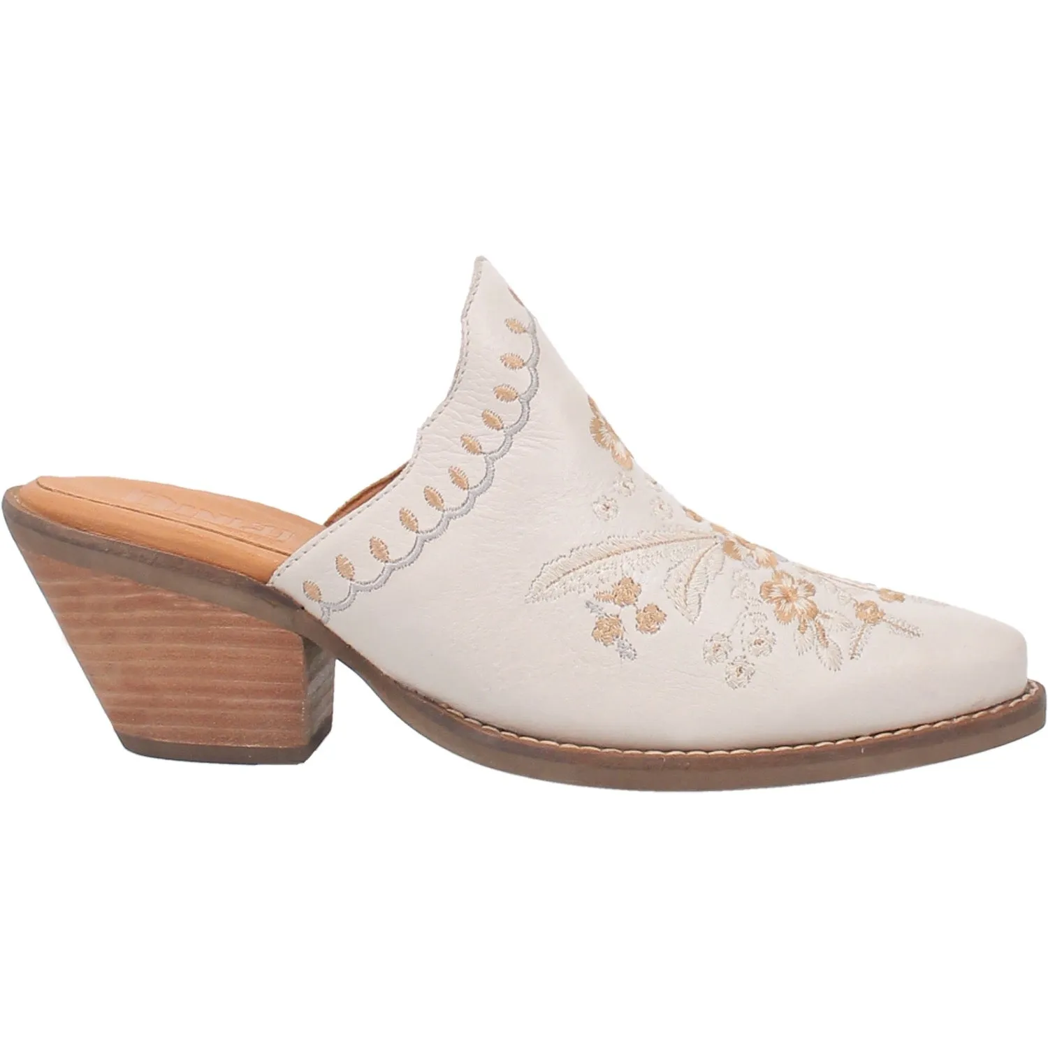 WILDFLOWER LEATHER MULE