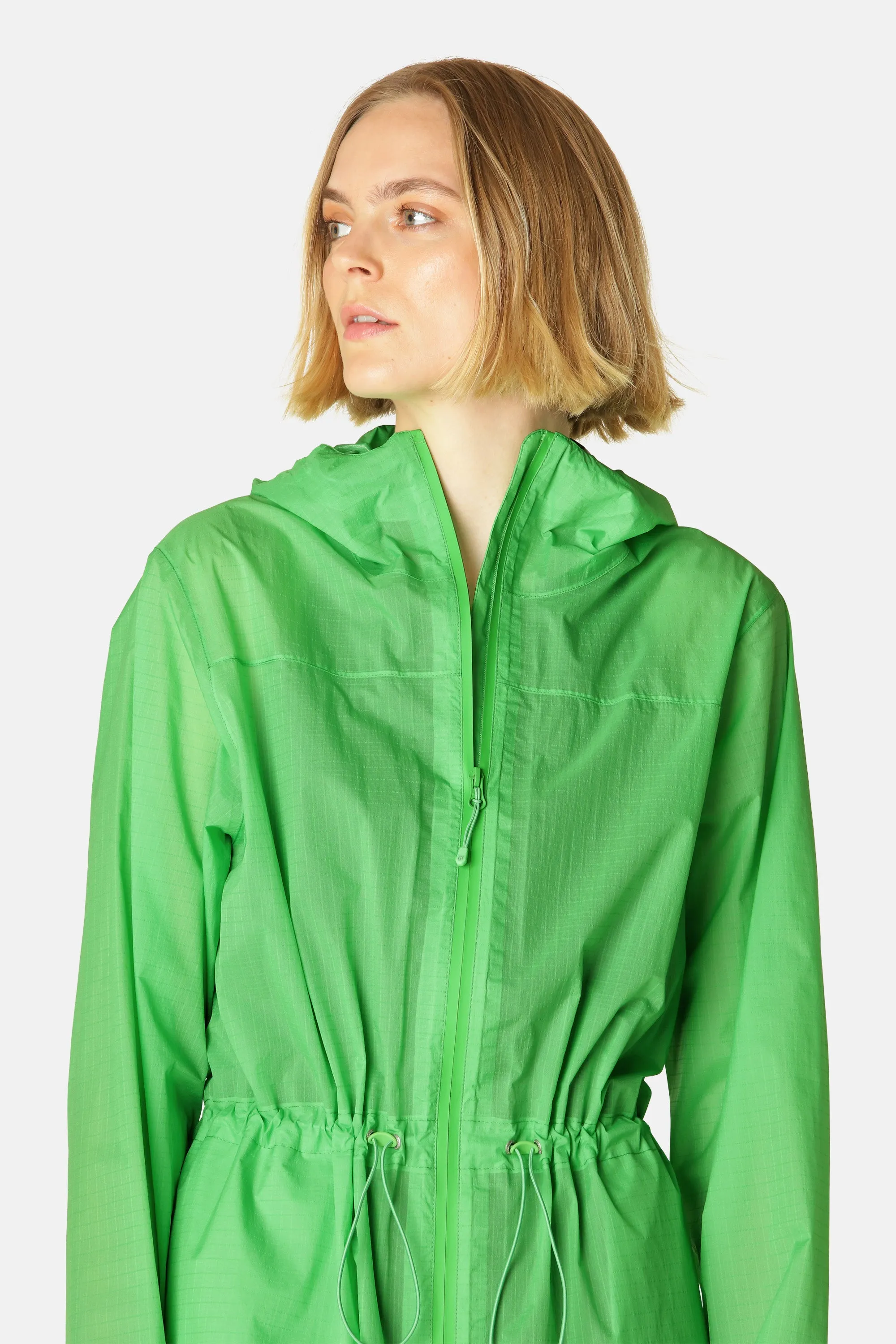 Windbreaker Parka - Bright Green