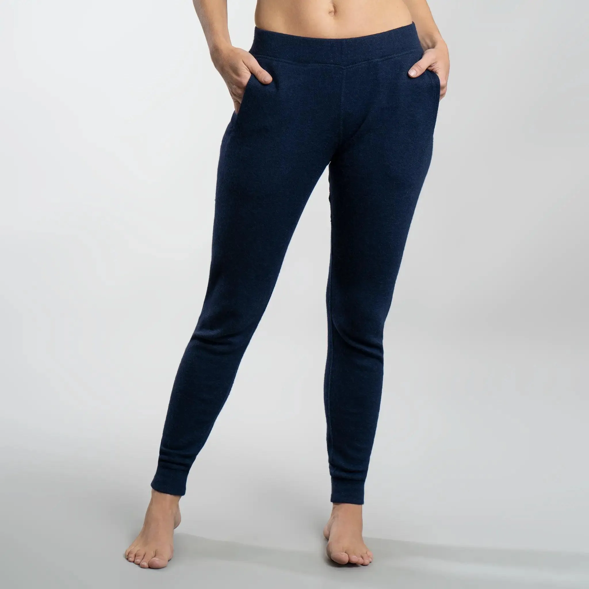 Women's Alpaca Wool Joggers: 300 Lightweight