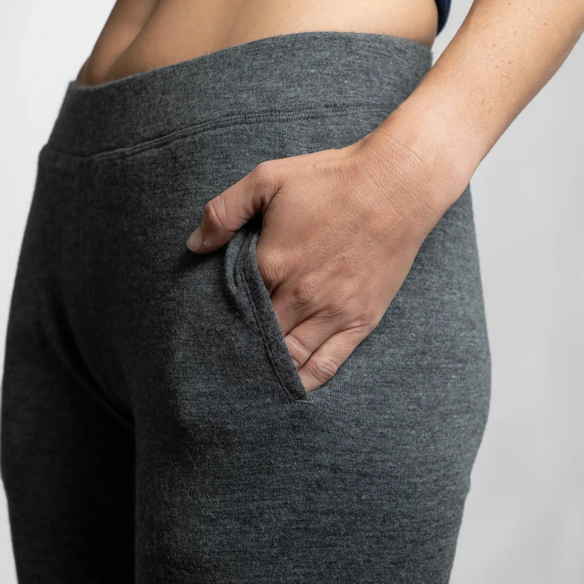 Women's Alpaca Wool Joggers: 300 Lightweight