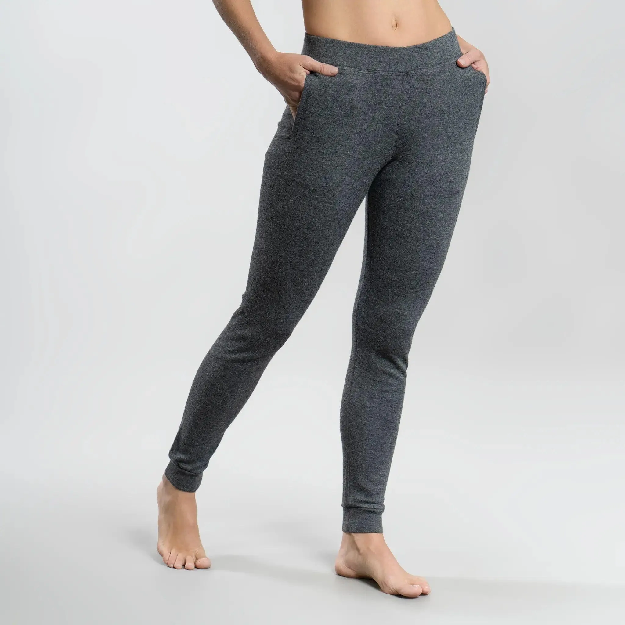 Women's Alpaca Wool Joggers: 300 Lightweight