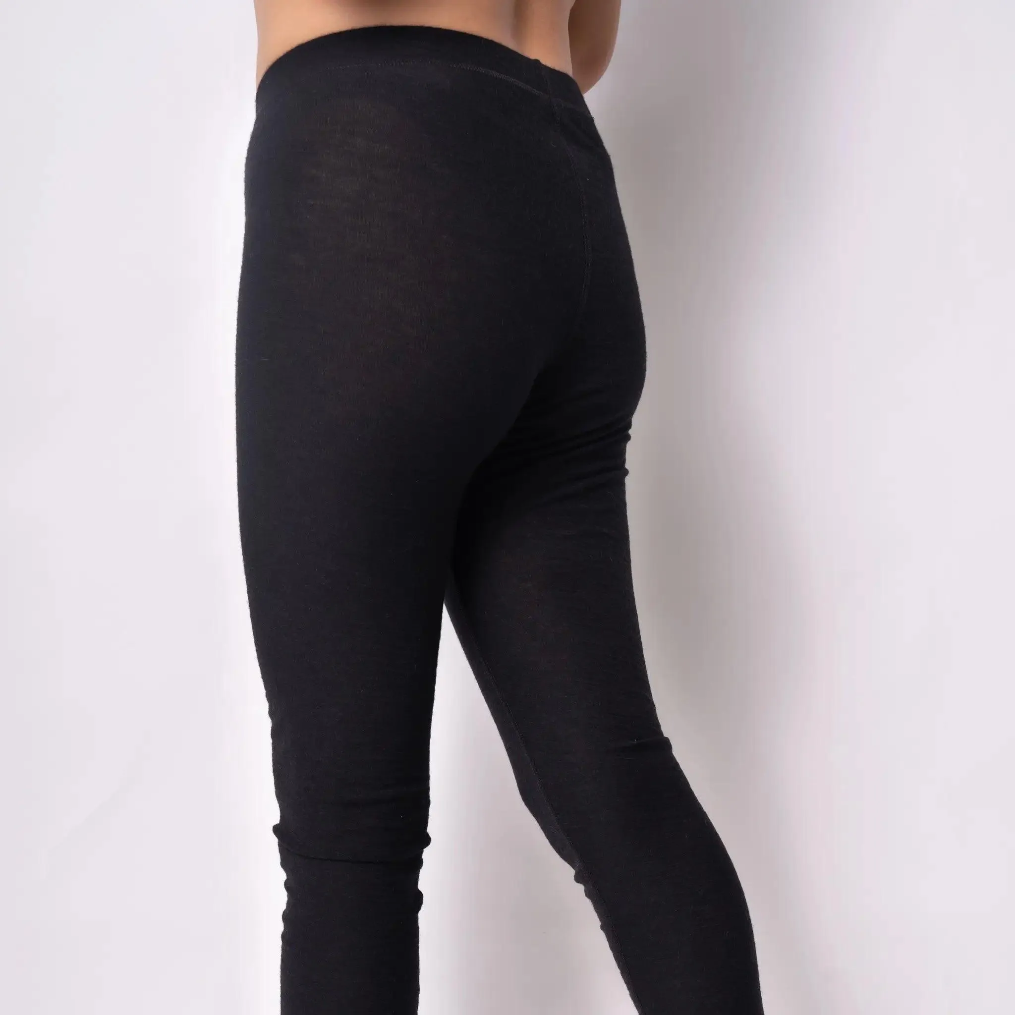 Women's Alpaca Wool Leggings: 160 Ultralight