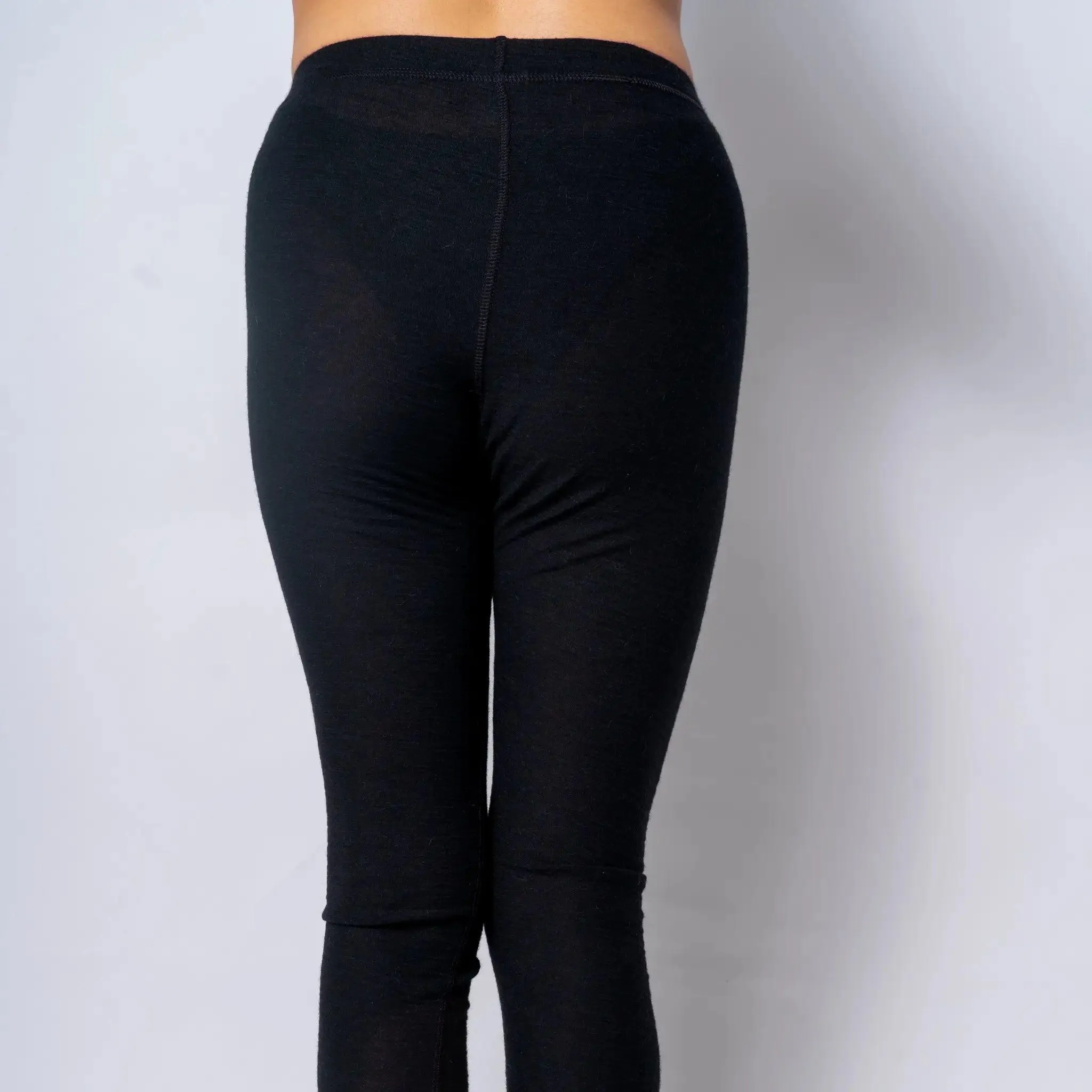 Women's Alpaca Wool Leggings: 160 Ultralight