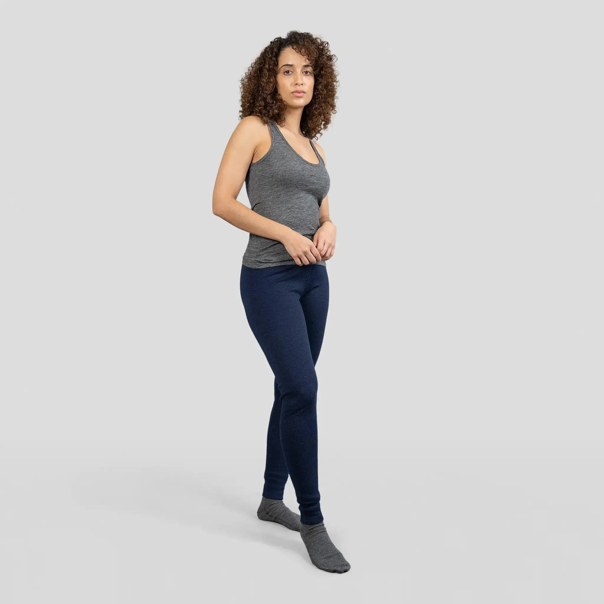 Women's Alpaca Wool Leggings: 300 Lightweight