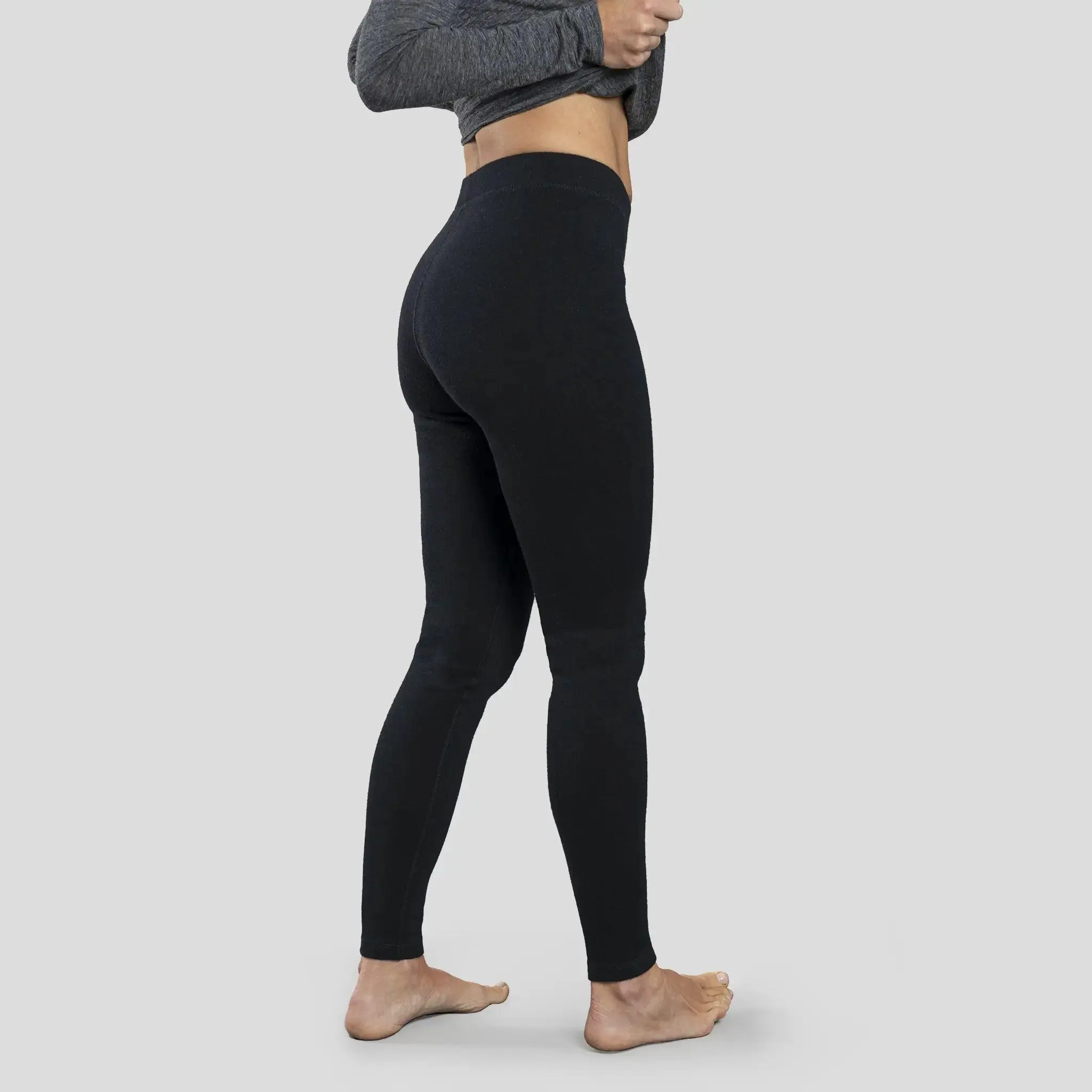 Women's Alpaca Wool Leggings: 300 Lightweight