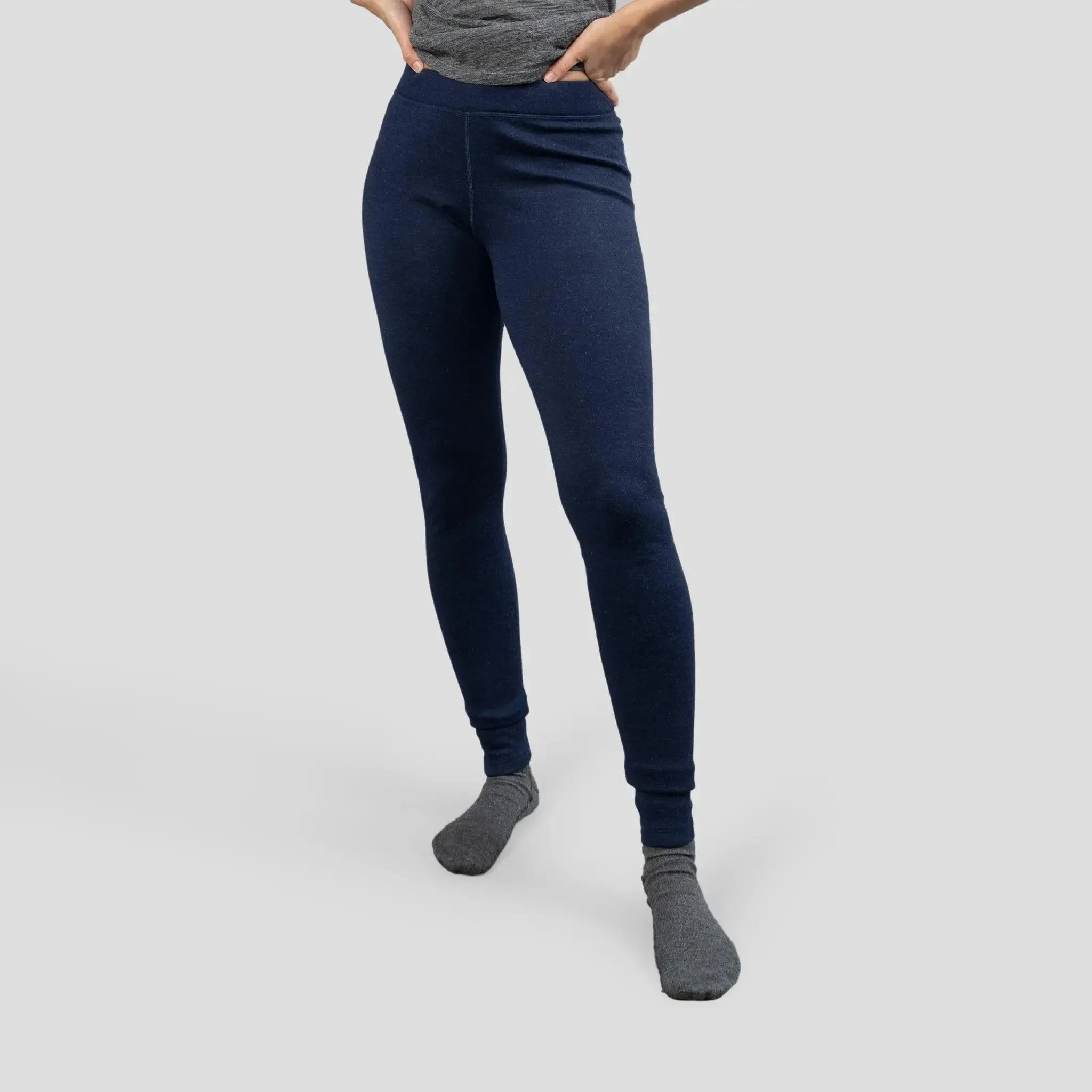 Women's Alpaca Wool Leggings: 300 Lightweight