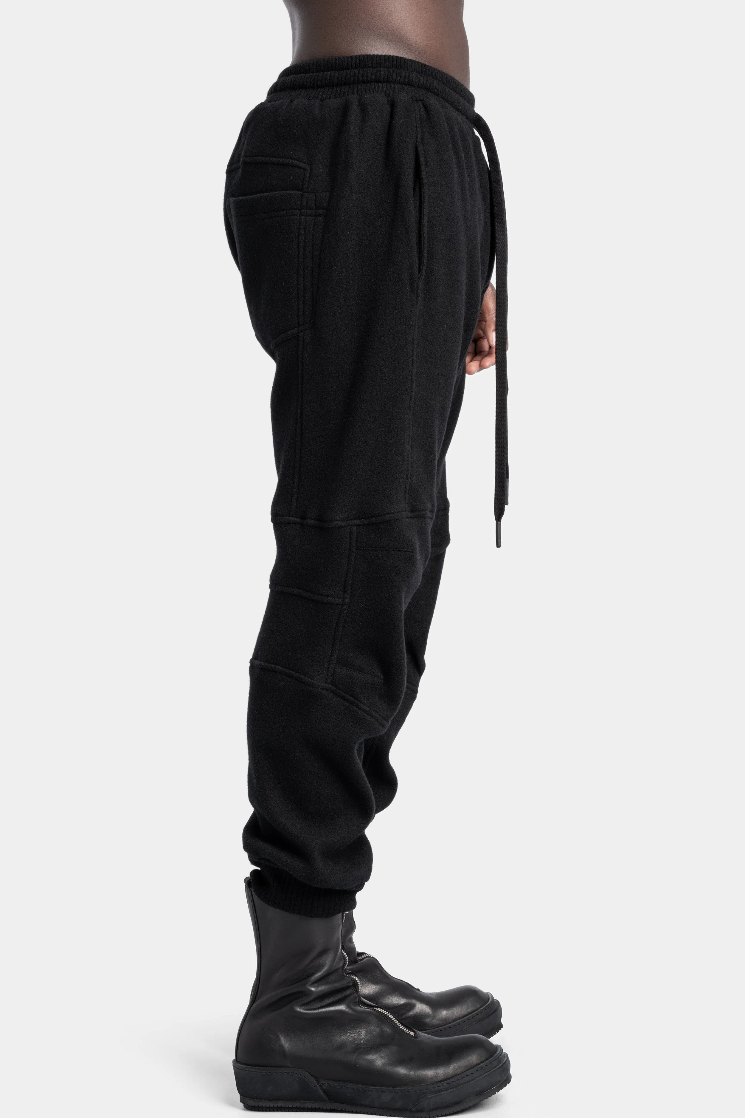 Wool blend sweatpants